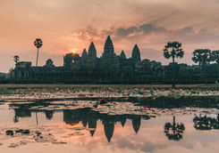 angkor wat at sunrise