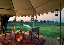 Duba expedition camp deck view