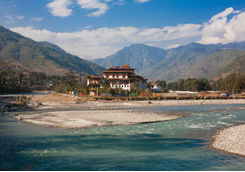 confluence of two rivers