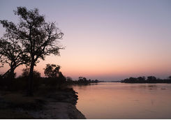 Mpala Jena sunset over Zambezi River