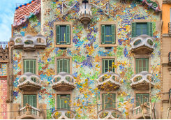 Facade of Gaudi hotel