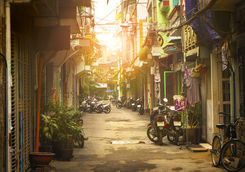 side street
