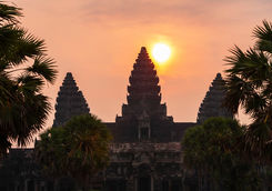 angkor wat sunset