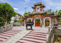 Gate of Phuc Kien Assembly Hall in Hoi An
