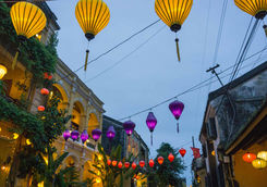 Asia lanterns in Hoi An old town
