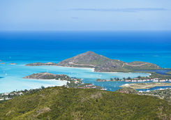 Antigua from the view of Boggy Peak