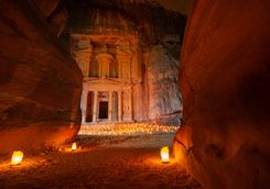 petra by night
