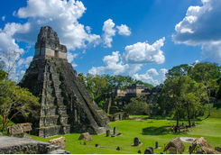 tikal ruins temple