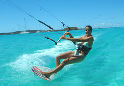 Waterskiing in Antigua