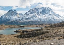 landscape of torres del paine