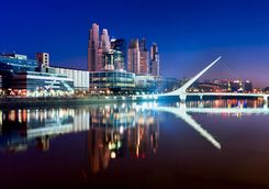 womens bridge at night buenos aires