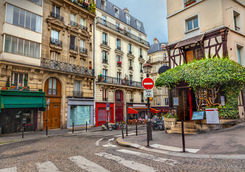 Street in Montmartre