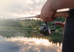 Fishing man