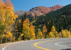 Highway in Autumn