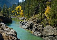Animas river fall