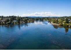 Aerial view of Victoria