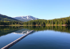 Lost lake from the pier