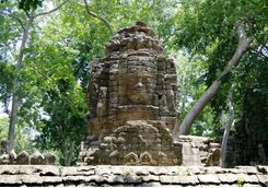 enigmatic face towers