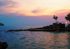 Krabey Island sunset