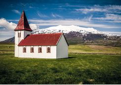 Hellnar church