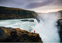 Gullfoss waterfall
