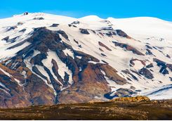 Eyjafjallajokull glacier