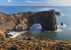 Dyrholaey Arch