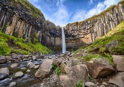 Svartifoss waterfall