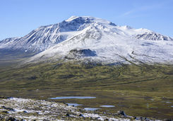 Snaefell volcano