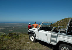 4x4 drive at Grootbos