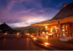 Tswalu Motsi at night