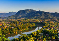 Landscape View Over City