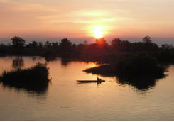 Mekong River Sunset