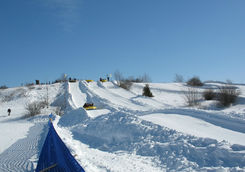 Snow rafting