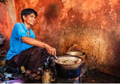 Jaipur street seller