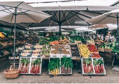 Market stall in Copenhagen