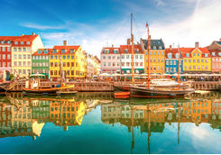 Copenhagen river bank