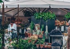 Market stall in Copenhagen