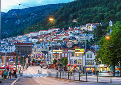 Bergen city