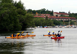 Kayaking in Stockholm