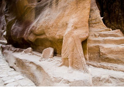 Nabatean Aquaduct in Petra