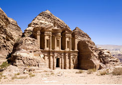 The Monastery in Ancient City of Petra