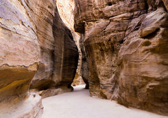 The Siq in Petra