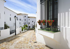 Typical street in a pueblos blancos