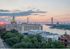 Savannah at dusk