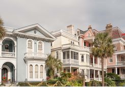 Charleston Colonial houses
