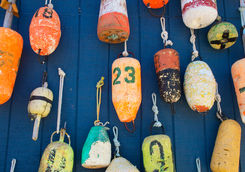 Buoy wall, Myrtle Beach