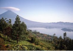 Lake in Rwanda