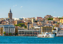Panoramic view of Istanbul