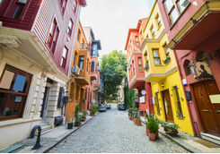 Colourful houses in Kuzguncuk